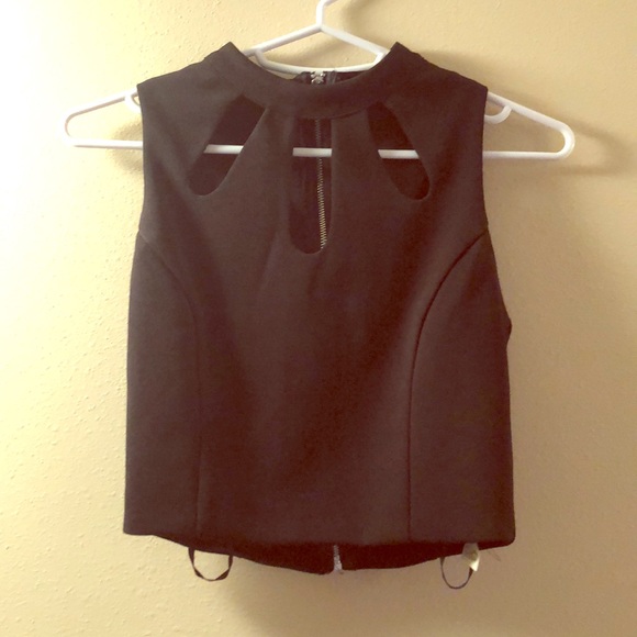 Cocktail Party Crop Top - Picture 1 of 3